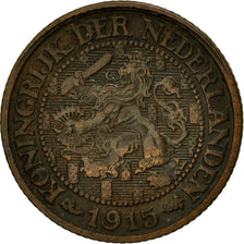 Coin, Netherlands, Wilhelmina I, Cent, 1915, EF(40-45), Bronze, KM:152