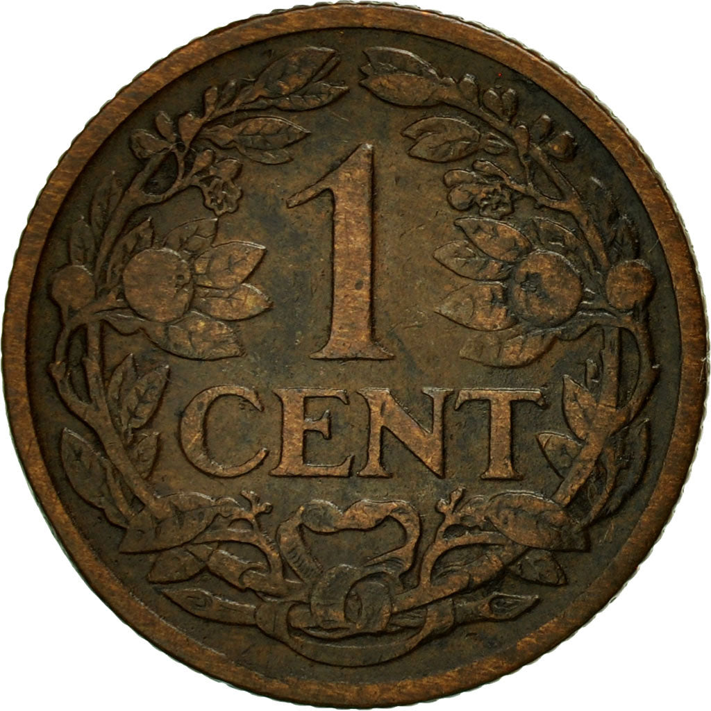 Coin, Netherlands, Wilhelmina I, Cent, 1915, EF(40-45), Bronze, KM:152