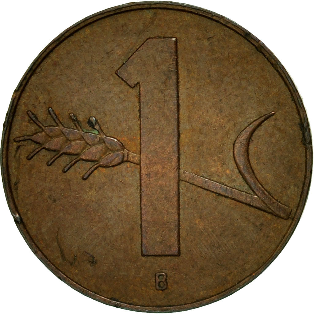 Moneta, Svizzera, Rappen, 1958, Bern, BB, Bronzo, KM:46