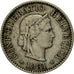 Coin, Switzerland, 5 Rappen, 1881, Bern, EF(40-45), Copper-nickel, KM:26