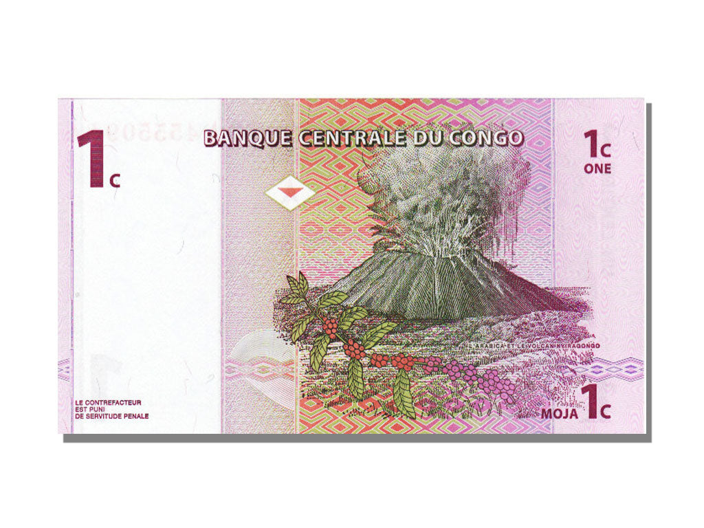 Congo Democratic Republic, 1 Centime, 1997, KM #80a, 1997-11-01, UNC(65-70), A..