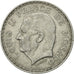Moneda, Mónaco, Louis II, 5 Francs, 1945, MBC, Aluminio, KM:122