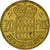 Moneda, Mónaco, Rainier III, 20 Francs, Vingt, 1950, BC+, Aluminio - bronce