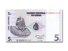 Congo Democratic Republic, 5 Centimes, 1997, KM #81a, 1997-11-01, UNC(65-70), B.