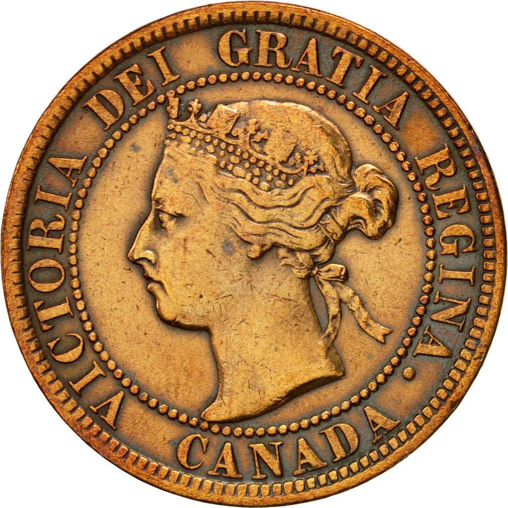 Coin, Canada, Victoria, Cent, 1894, Royal Canadian Mint, Ottawa, AU(55-58)