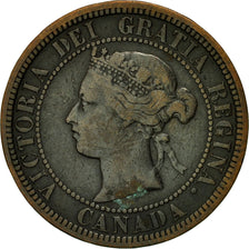 Moneta, Canada, Victoria, Cent, 1876, MB, Bronzo, KM:7
