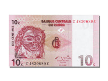 Congo Democratic Republic, 10 Centimes, 1997, KM #82a, 1997-11-01, UNC(65-70),..