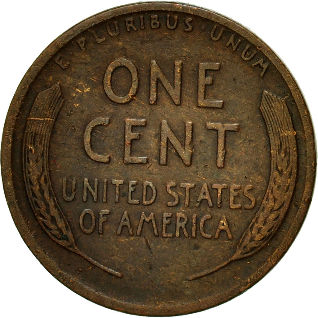 Coin, United States, Lincoln Cent, Cent, 1919, U.S. Mint, Philadelphia