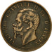 Moneta, Włochy, Vittorio Emanuele II, 10 Centesimi, 1866, Torino, EF(40-45)