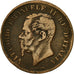 Coin, Italy, Vittorio Emanuele II, 5 Centesimi, 1862, Naples, EF(40-45), Copper