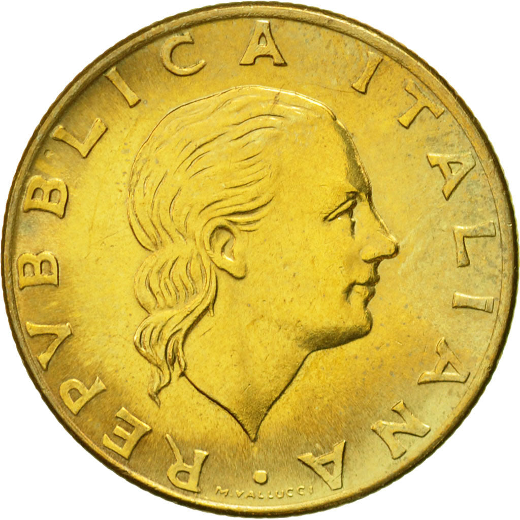 Coin, Italy, 200 Lire, 1979, Rome, AU(55-58), Aluminum-Bronze, KM:105