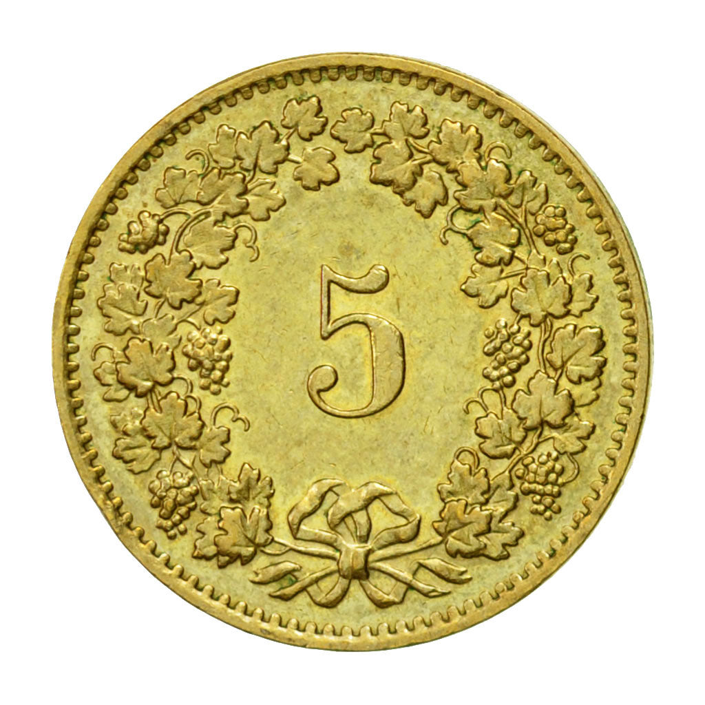 Moneta, Svizzera, 5 Rappen, 1981, Bern, SPL-, Alluminio-bronzo, KM:26c