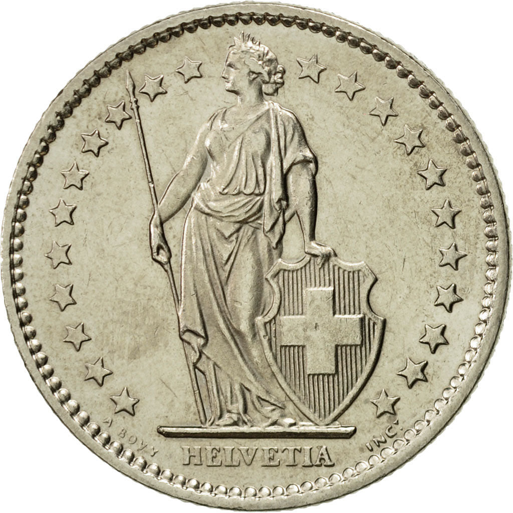Monnaie, Suisse, 2 Francs, 1981, Bern, SUP, Copper-nickel, KM:21a.1