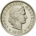 Moneda, Suiza, 20 Rappen, 1980, Bern, EBC, Cobre - níquel, KM:29a
