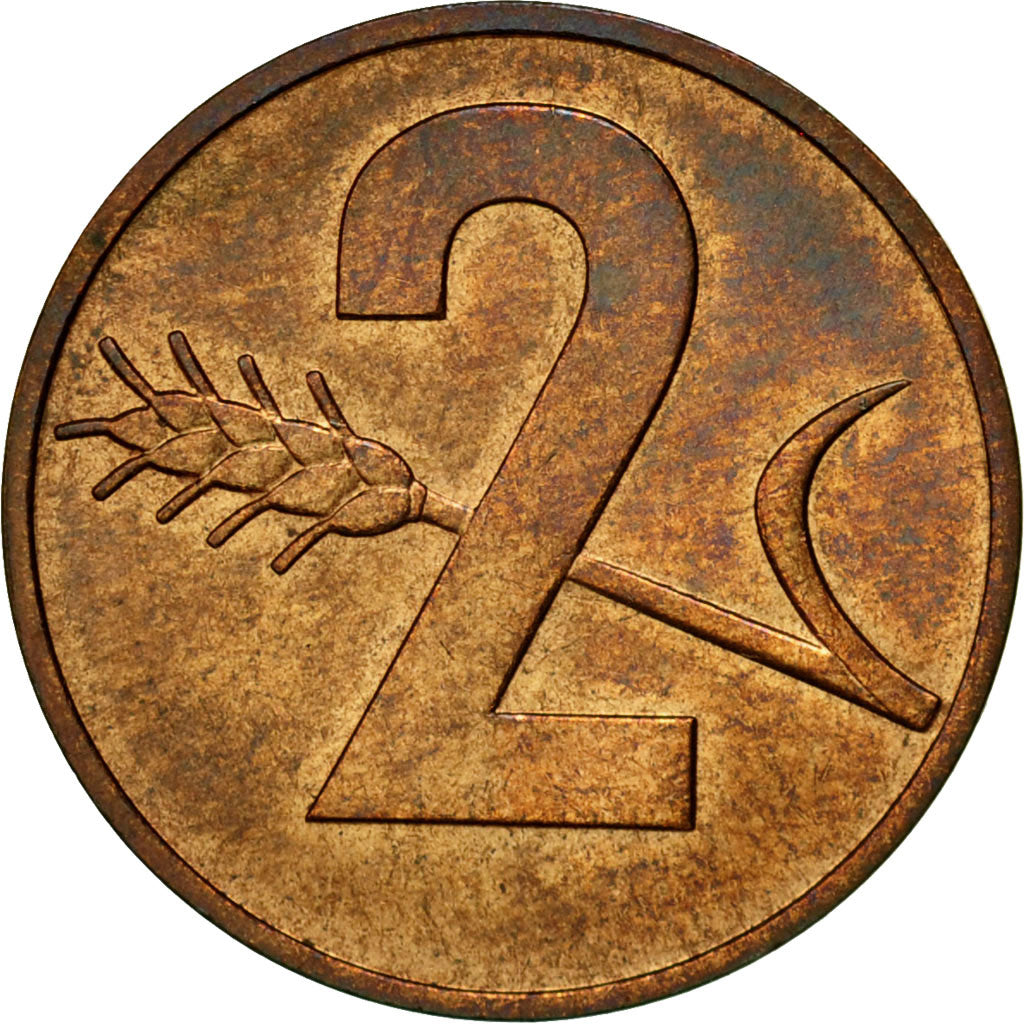 Coin, Switzerland, 2 Rappen, 1969, Bern, EF(40-45), Bronze, KM:47