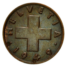 Coin, Switzerland, Rappen, 1949, Bern, EF(40-45), Bronze, KM:46