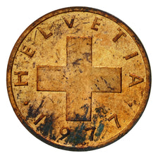 Coin, Switzerland, Rappen, 1977, Bern, VF(20-25), Bronze, KM:46