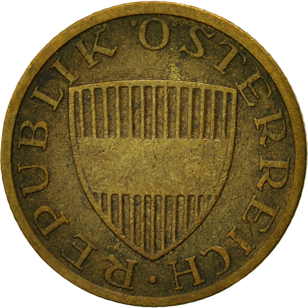 Coin, Austria, 50 Groschen, 1962, VF(20-25), Aluminum-Bronze, KM:2885