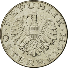 Coin, Austria, 10 Schilling, 1981, AU(55-58), Copper-Nickel Plated Nickel