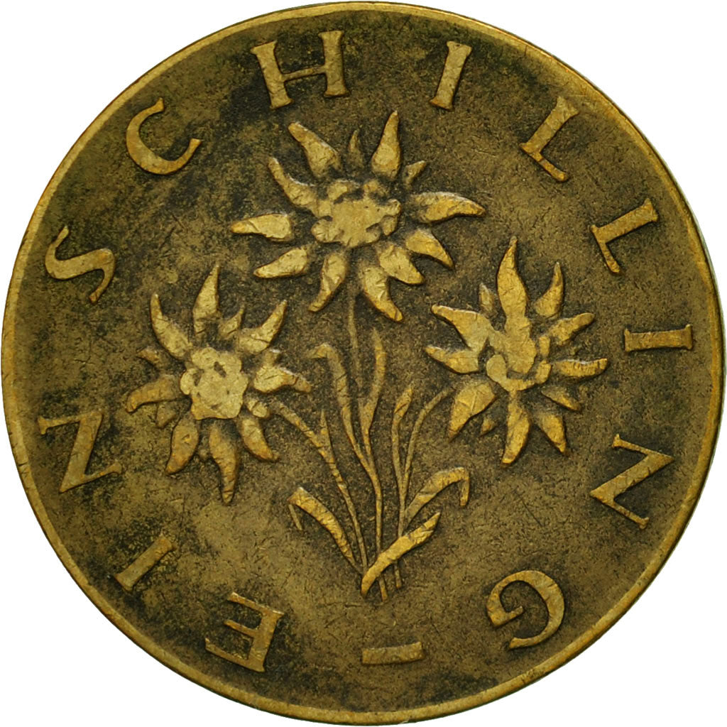Coin, Austria, Schilling, 1960, VF(20-25), Aluminum-Bronze, KM:2886