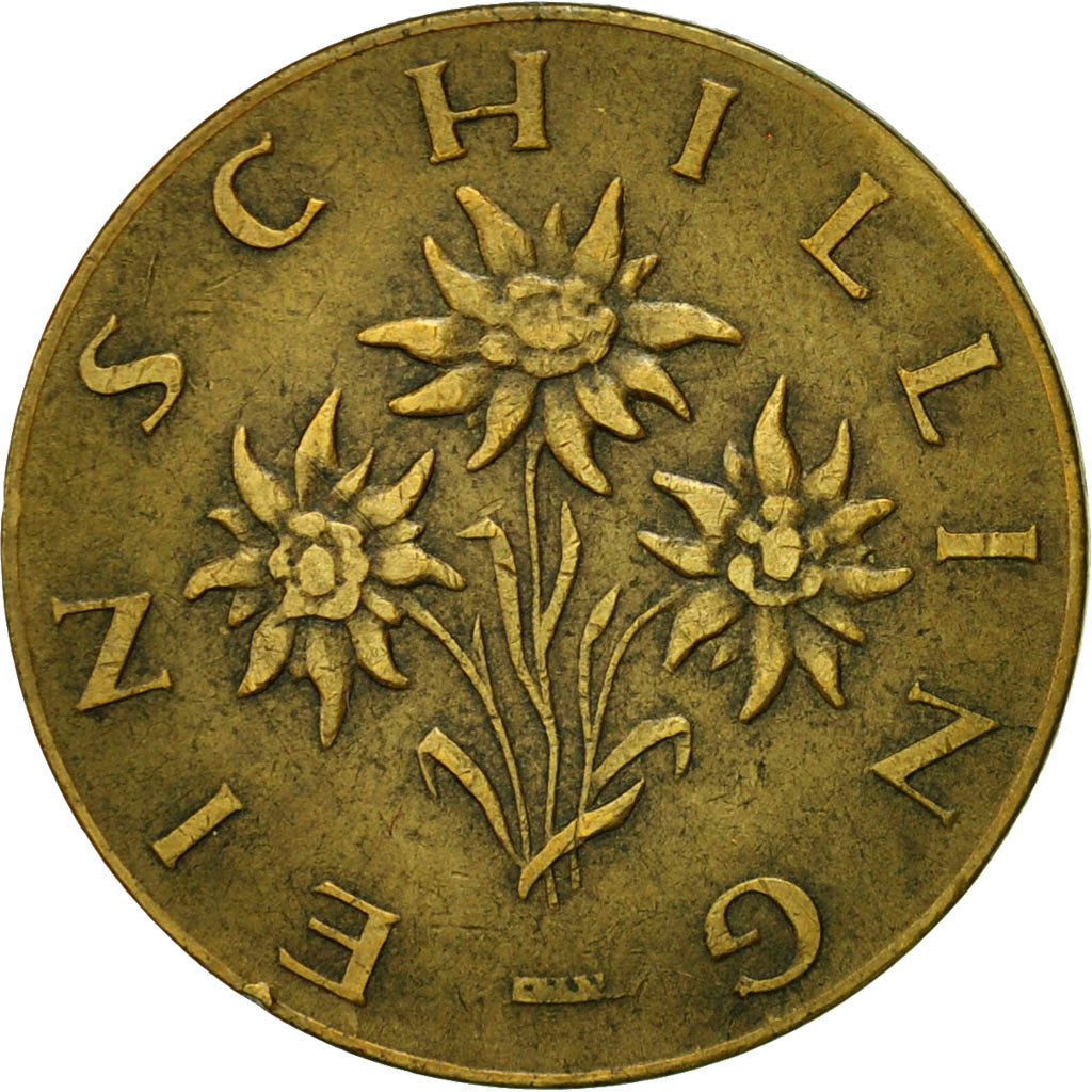 Coin, Austria, Schilling, 1965, VF(20-25), Aluminum-Bronze, KM:2886