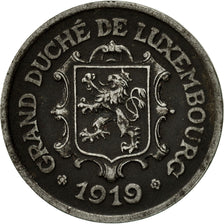 Coin, Luxembourg, Charlotte, 25 Centimes, 1919, EF(40-45), Iron, KM:32