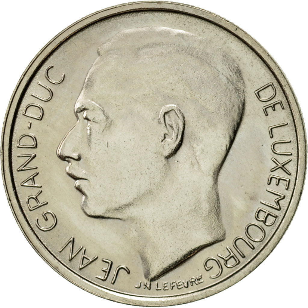 Münze, Luxemburg, Jean, Franc, 1981, VZ, Copper-nickel, KM:55