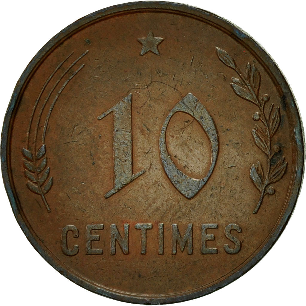 Coin, Luxembourg, Charlotte, 10 Centimes, 1930, EF(40-45), Bronze, KM:41