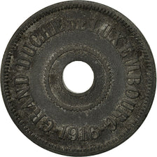 Coin, Luxembourg, Charlotte, 25 Centimes, 1916, EF(40-45), Zinc, KM:29