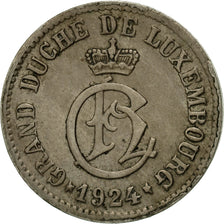 Coin, Luxembourg, Charlotte, 5 Centimes, 1924, VF(20-25), Copper-nickel, KM:33