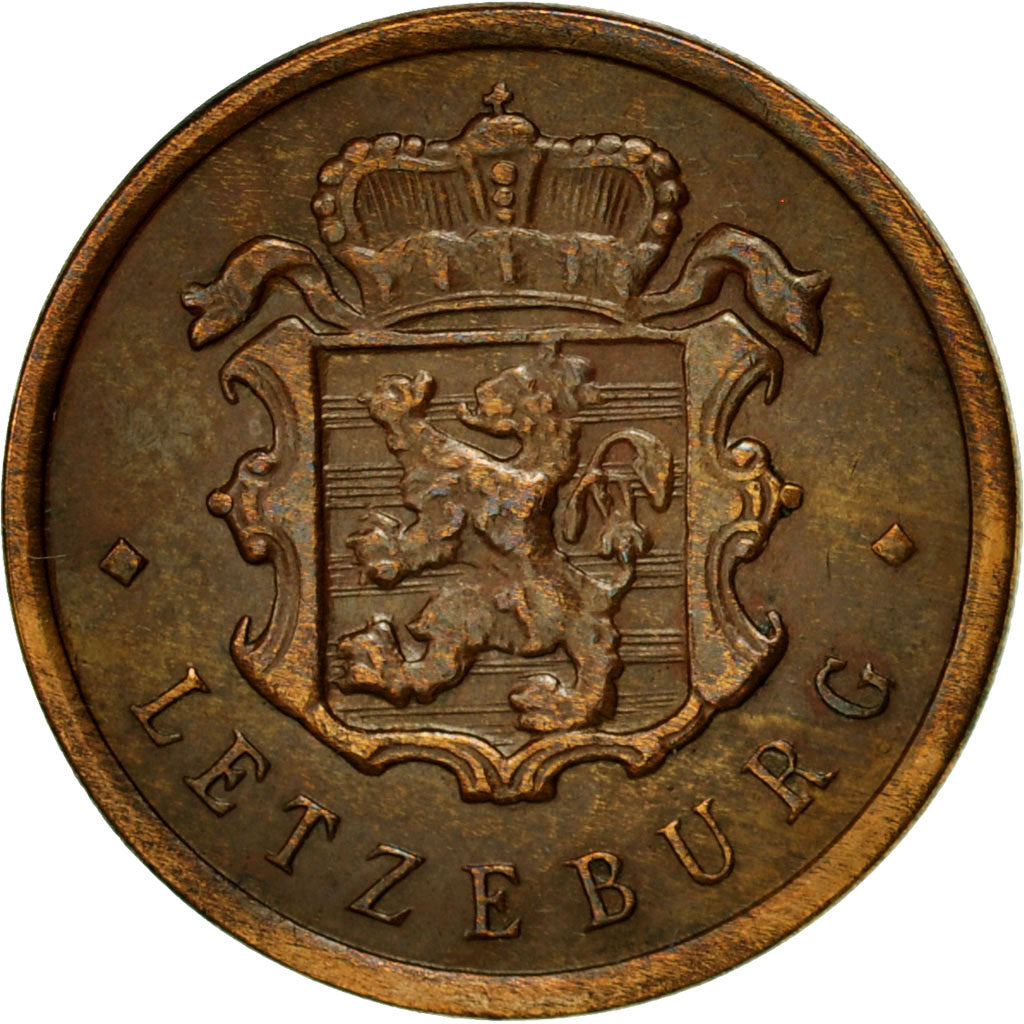 Coin, Luxembourg, Charlotte, 25 Centimes, 1946, VF(20-25), Bronze, KM:45