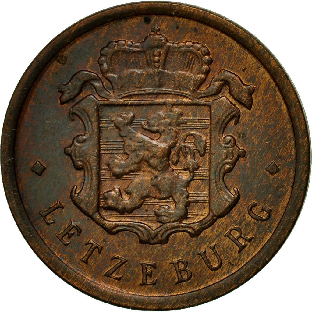 Coin, Luxembourg, Charlotte, 25 Centimes, 1946, VF(20-25), Bronze, KM:45