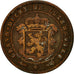 Coin, Luxembourg, William III, 2-1/2 Centimes, 1908, Utrecht, VF(20-25), Bronze