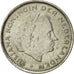 Coin, Netherlands, Juliana, 2-1/2 Gulden, 1969, EF(40-45), Nickel, KM:191
