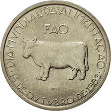 Coin, Portugal, 5 Escudos, 1983, EF(40-45), Copper-nickel, KM:618