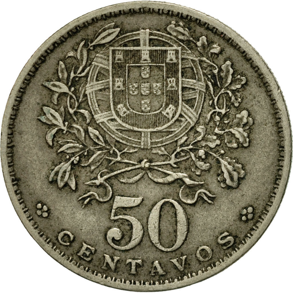 Monnaie, Portugal, 50 Centavos, 1957, TTB, Copper-nickel, KM:577