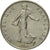 Münze, Frankreich, Semeuse, 1/2 Franc, 1976, Paris, SS, Nickel, KM:931.1