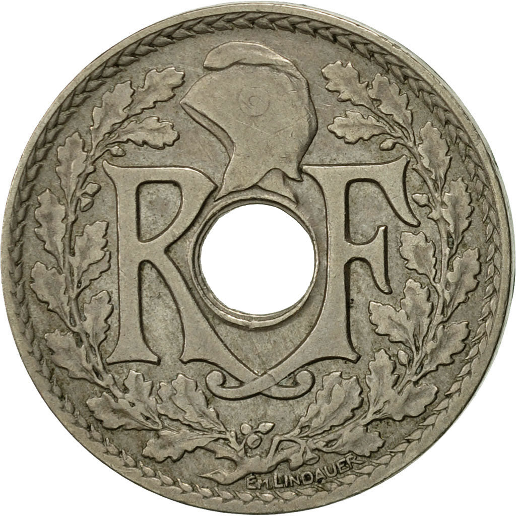 Coin, France, Lindauer, 25 Centimes, 1924, AU(55-58), Copper-nickel, KM:867a