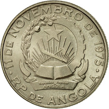 Moneda, Angola, 5 Kwanzas, 1975, MBC, Cobre - níquel, KM:85