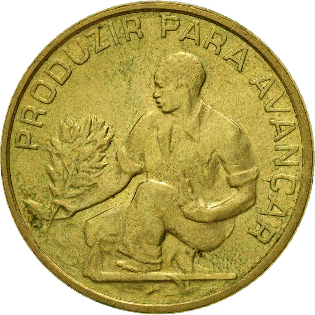 Coin, Cape Verde, 2-1/2 Escudos, 1982, EF(40-45), Nickel-Bronze, KM:18