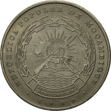 Coin, Mozambique, 20 Meticais, 1980, EF(40-45), Copper-nickel, KM:103