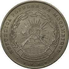 Monnaie, Mozambique, 20 Meticais, 1980, TTB, Copper-nickel, KM:103