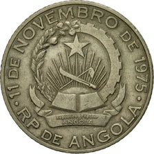 Coin, Angola, 20 Kwanzas, 1975, EF(40-45), Copper-nickel, KM:87