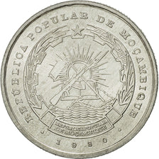Moneta, Mozambico, 2-1/2 Meticais, 1980, BB, Alluminio, KM:100