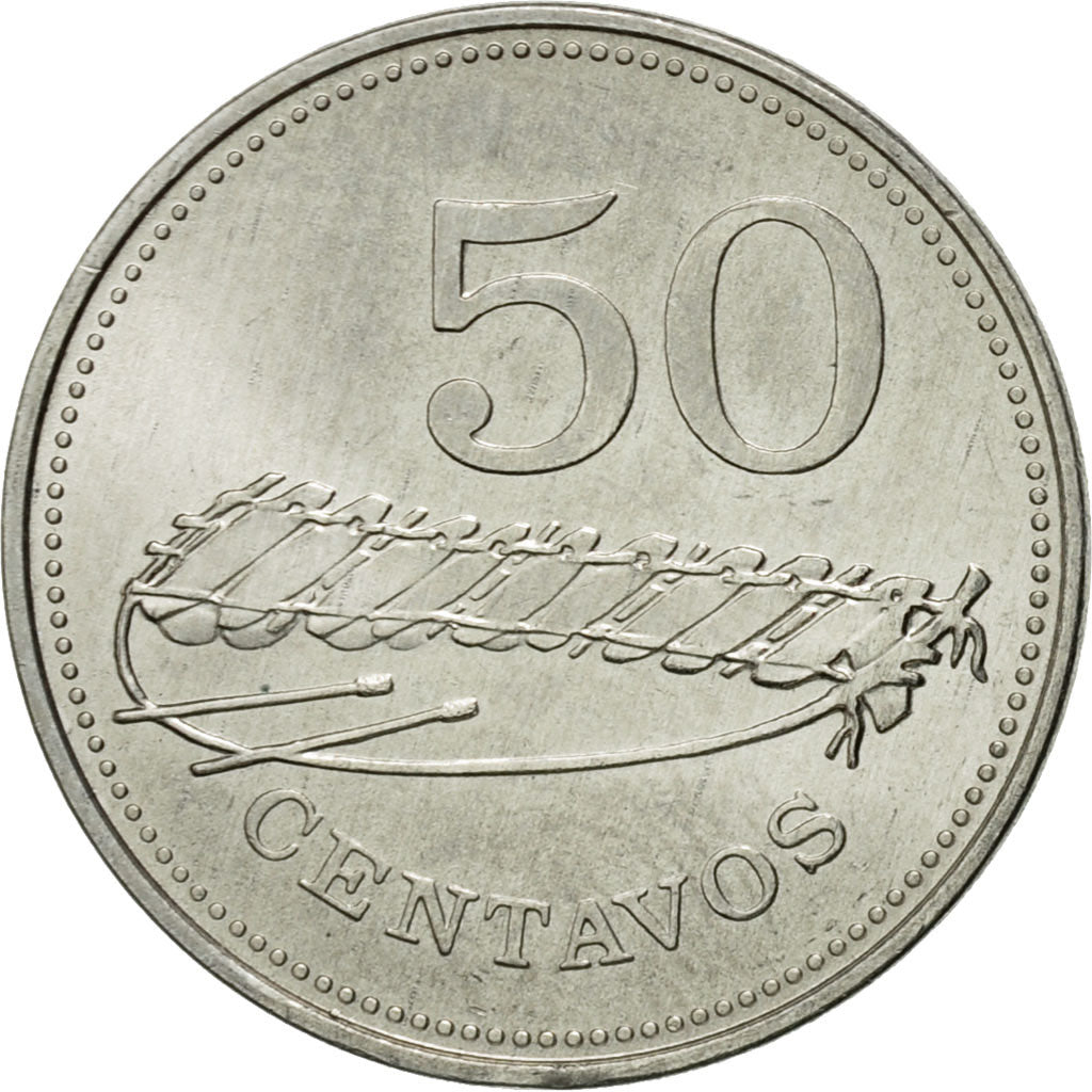 Coin, Mozambique, 50 Centavos, 1980, EF(40-45), Aluminum, KM:98