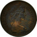 Coin, Great Britain, Elizabeth II, 1/2 New Penny, 1971, VF(20-25), Bronze