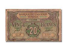 Algeria, 20 Francs, 1948, KM #103, 1948-06-04, VF(30-35), Q.25