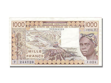 West African States, 1000 Francs, 1990, AU(55-58)