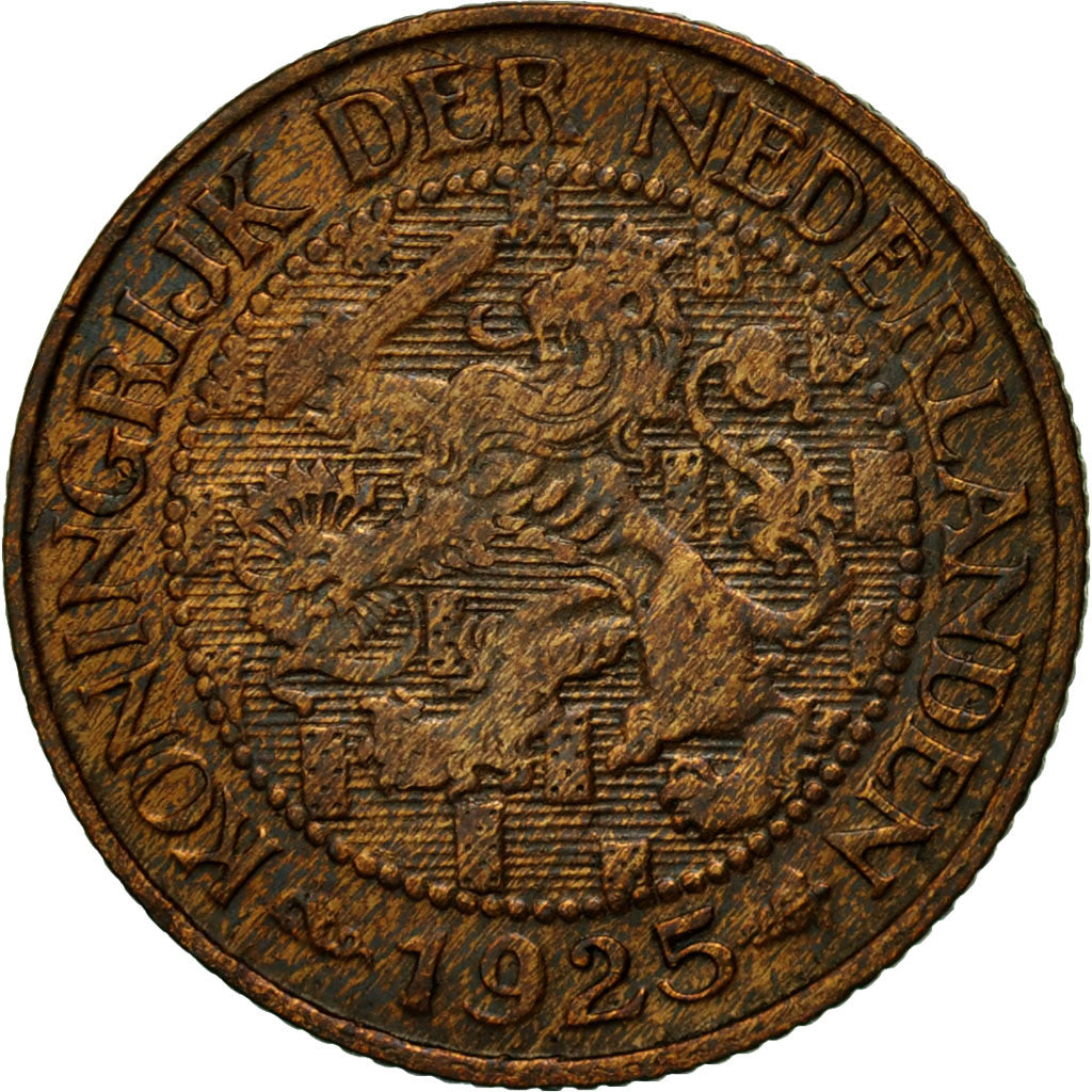 Coin, Netherlands, Wilhelmina I, Cent, 1925, VF(20-25), Bronze, KM:152