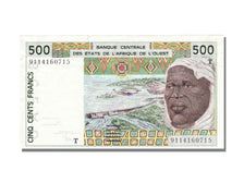 Togo, 500 Francs, 1991, UNC(63), T